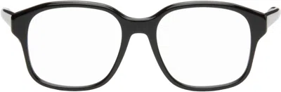 Loewe Black Slim Glasses In Shiny Black