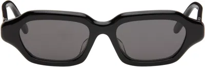 Loewe Black Slim Logo Sunglasses