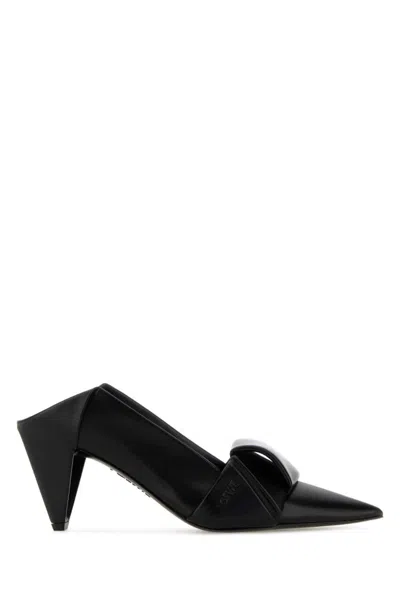 Loewe Black Slip On Pumps