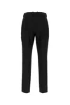 Loewe Trousers Wool Blend Back Pockets In Black