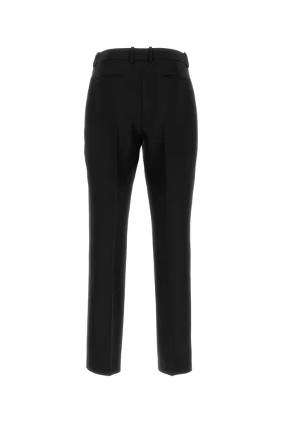 LOEWE BLACK WOOL BLEND PANT