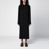 Loewe Wool-cashmere Double-breasted Coat In Black