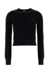 Loewe Women Black Wool Sweater In Black