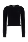 Loewe Women Black Wool Sweater In Black