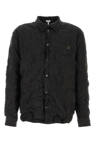 Loewe Hybrid Shirt In Black