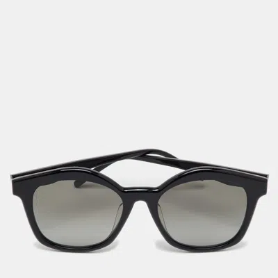 Pre-owned Loewe Black/grey Gradient Lw40079u Curvy Square Sunglasses In Gray