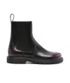 Loewe Blaze Leather Chelsea Boots In Black