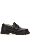 Loewe Blaze Loafers Brown In Brown