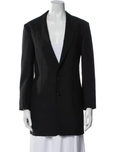 Pre-owned Loewe Blazer In Black
