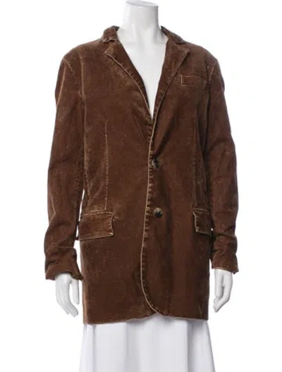 Pre-owned Loewe Blazer In Brown