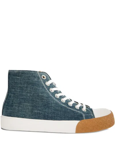 LOEWE BLOC DENIM SNEAKERS