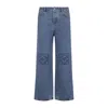 Loewe Anagram Baggy Jean In Blue