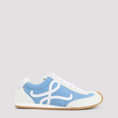 Loewe Blue Ballet Runner 2.0 Calfskin Sneakers In Multi
