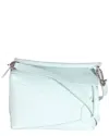 Loewe Blue Leather Small Puzzle Edge Bag (authentic Pre-loved) In Blue