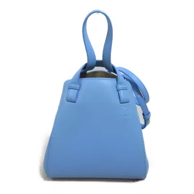 Pre-owned Loewe Blue Light Blue Leather Shoulder Bag () In Blue, Light Blue