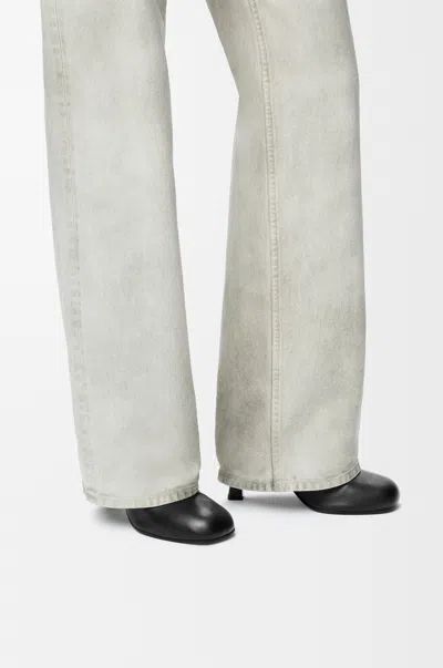 Loewe Bobine Ankle Boot In Nappa Lambskin Size:41 For Woman In Black