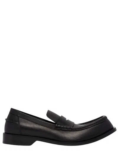 Loewe Bobine Loafers In Black