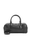 Loewe Amazona 23 Cropped Bag In Calfskin Nappa In Black
