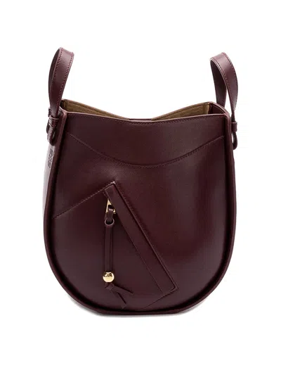 Loewe Hammock Slicebag In Dark Red