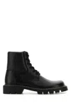 Loewe Sierra Ankle Boots In Vegetable Tanned Calfskin In Black