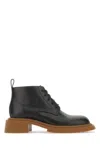Loewe Logo Details Chelsea Boots In Black