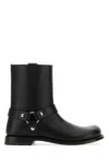 Loewe Isabel Marant Edrika Suede Ankle Boots In Black