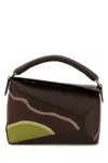 Loewe Borsa A Mano Puzzle Piccola In Pelle Stampata  Donna