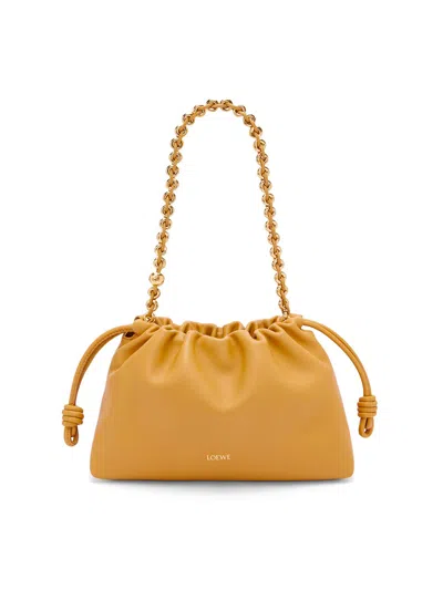 Loewe Medium Flamenco Purse In Brown