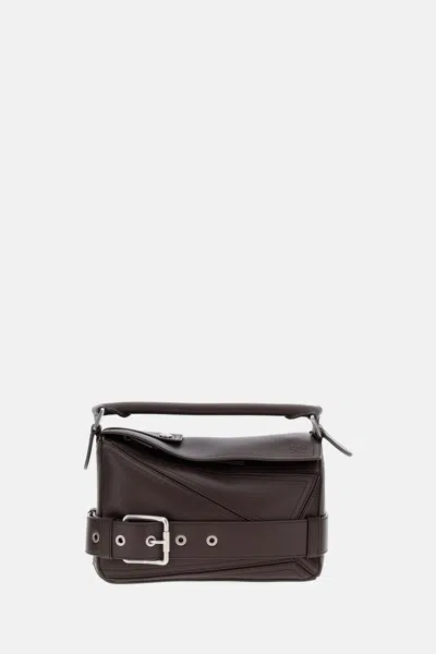 Loewe Borsa Puzzle Biker In Brown
