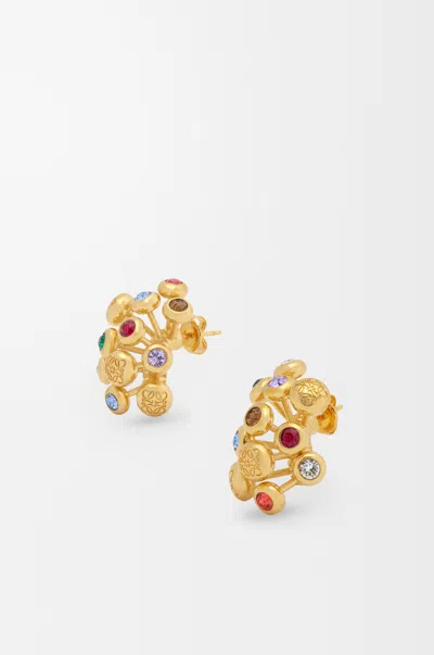 Loewe Push Pin Earrings For Woman In Gold