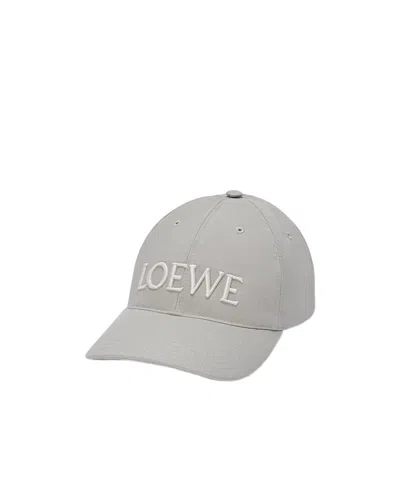 Loewe Bowler Cap In Gray