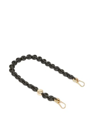 Loewe Braided Leather Chain Strap