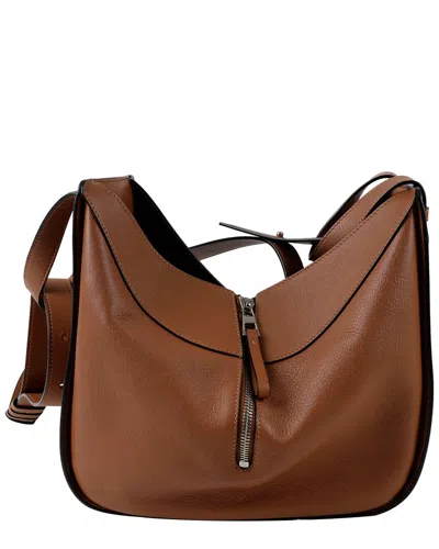 Pre-owned Loewe Brown Calfskin Hammock Small Tote (authentic Pre-loved)