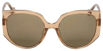 Loewe Brown Cat Eye Ladies Sunglasses Lw40072u 45g 57 In ["brown"]