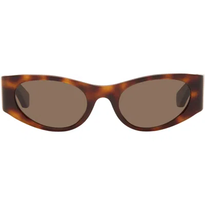 Loewe Brown Flash Small Cateye Sunglasses