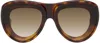 Loewe Brown Front Lenses Aviator Sunglasses