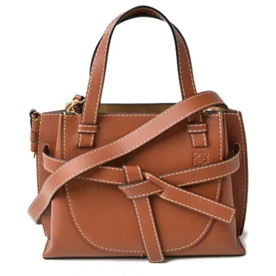 Pre-owned Loewe Brown Handbag Shoulder Bag ()