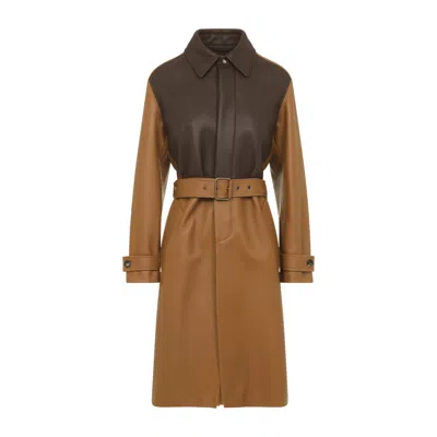 Loewe Brown Lambskin Coat