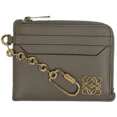 Pre-owned Loewe Brown Leather Coin Purse/coin Case ()