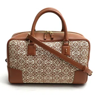 Pre-owned Loewe Brown Leather Handbag Shoulder Bag ()