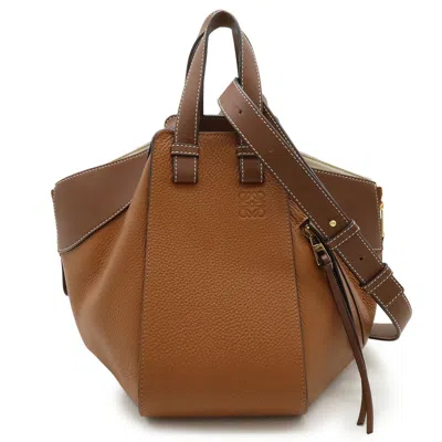 Pre-owned Loewe Brown Leather Handbag Shoulder Bag ()
