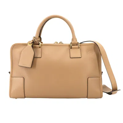 Pre-owned Loewe Brown Leather Handbag Shoulder Bag ()