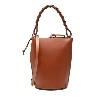 Pre-owned Loewe Brown Leather Handbag Shoulder Bag ()