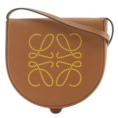 Pre-owned Loewe Brown Leather Pochette Pouch Shoulder Bag ()