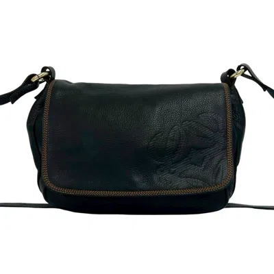 Pre-owned Loewe Brown Leather Pochette Shoulder Bag ()