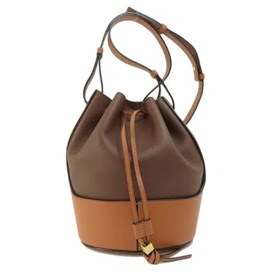 Pre-owned Loewe Brown Leather Shoulder Bag ()