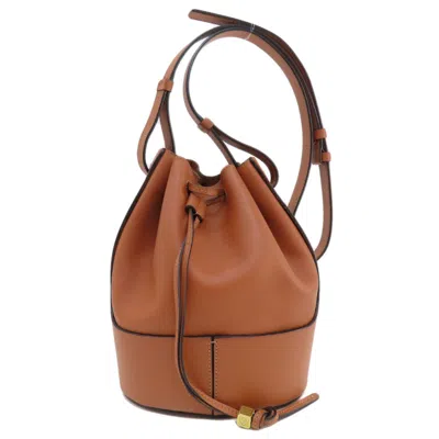 Pre-owned Loewe Brown Leather Shoulder Bag ()