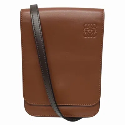 Pre-owned Loewe Brown Leather Shoulder Bag ()