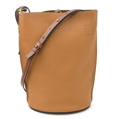 Pre-owned Loewe Brown Leather Shoulder Bag ()