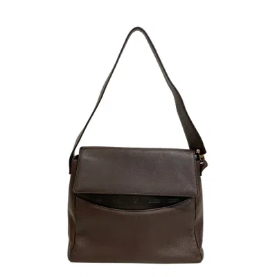 Pre-owned Loewe Brown Leather Shoulder Bag ()